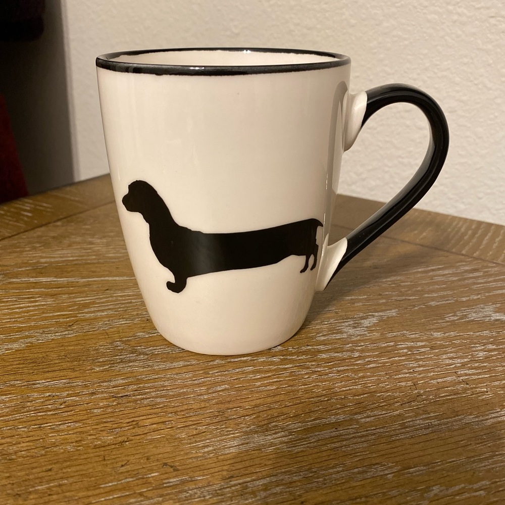 Winifred & Lily Dachshund Silhouette Coffee Mug
